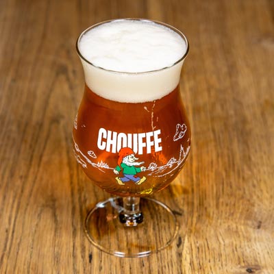 Una Chouffe rubia. Foto: Pierre Fera