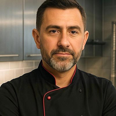 Chef Bidros Bido au Roy d'Espagne
