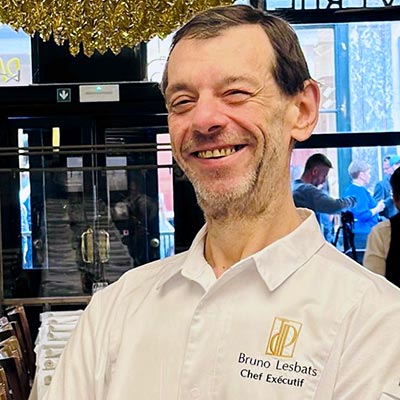 Chef Bruno Lesbats au Roy d'Espagne