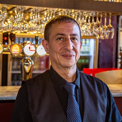 Monsieur Mohammed - Maître d'hôtel au Roy d'Espagne