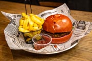Hamburguesa vegetariana de Le Roy d'Espagne