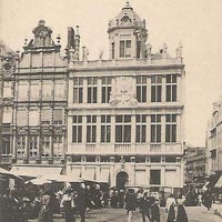 The Bakers' Guild House shortly after its construction.
