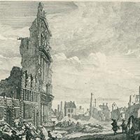 The Maison de la Louve in 1695