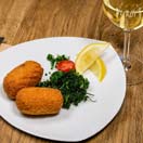 Grey shrimp croquette