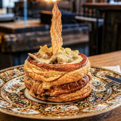 De vol-au-vent van Le Roy d'Espagne