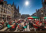 Espace terrasse au Roy d'Espagne