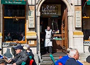 Espace terrasse au Roy d'Espagne